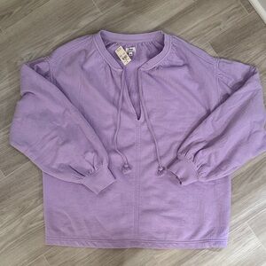 Aerie Lavender Knit Sweater